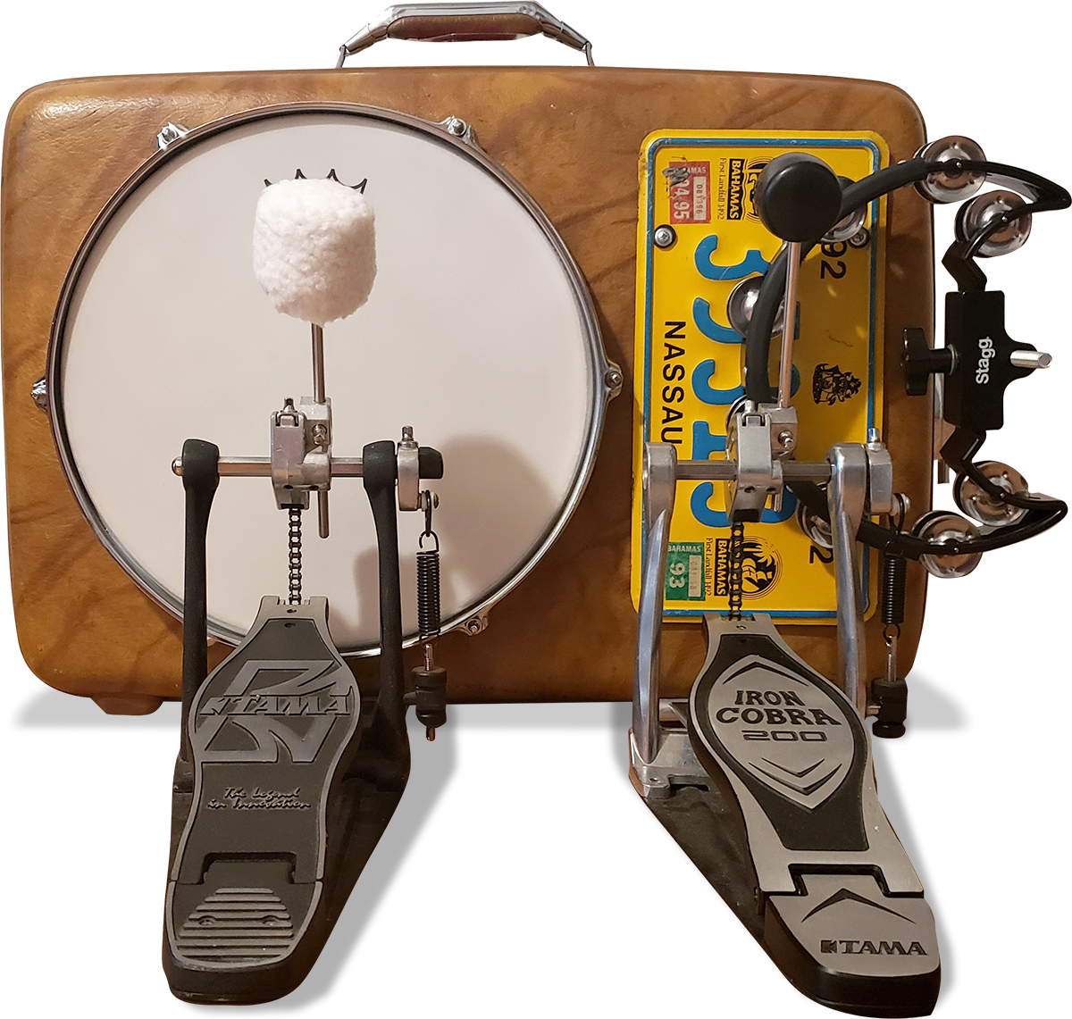 Foot store drum set